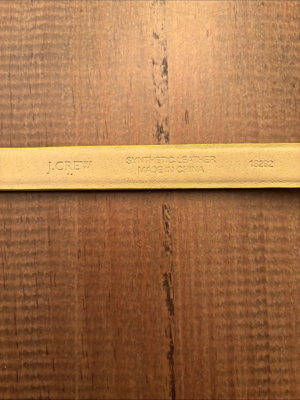 J. Crew slim leather